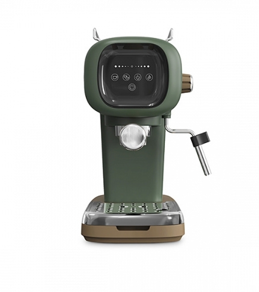 Кофеварка эспрессо BQ CM2005 зеленый, исп. кофе - молотый, 0.6 л, 1100 Вт, 20 бар