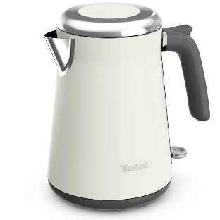 Электрочайник Tefal KI666AE0 молочный, 1.7 л, 2400 Вт, скрытый нагревательный элемент