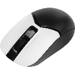 Мышь беспроводная A4Tech Fstyler FB12 белый/черный, 1200 dpi, радиоканал, Bluetooth, USB, кнопки - 3, фото11
