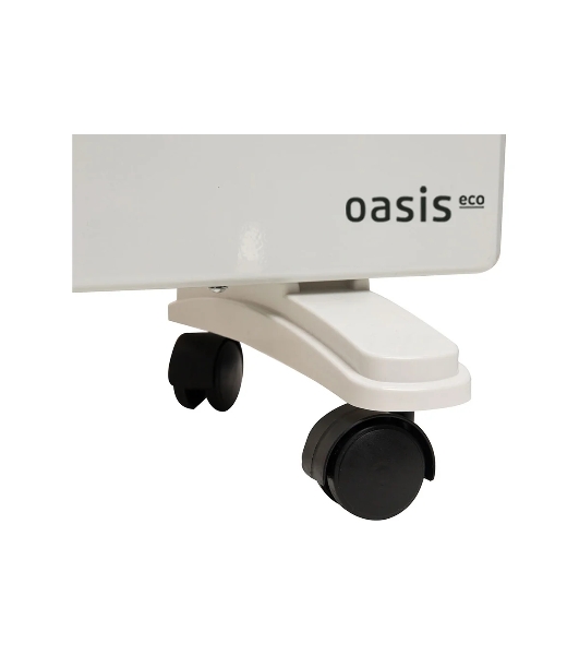 Конвектор электрический Oasis KM-15 белый, 1500 Вт, 20 м2, термостат