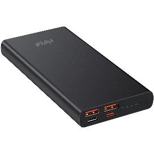 Портативный аккумулятор HIPER CORE XL Metal черный (10000 мА·ч)
