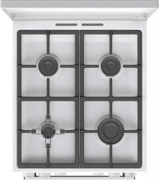 Плита комбинированная Gorenje GK5C42WF-B белый, конфорок 4 газовых, духовка 70 л, 50 см x 85 см x 59.4 см