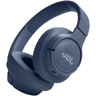 Беспроводные/проводные наушники JBL Tune 720BT синий, полноразмерные, Bluetooth + проводной, до 76 ч.