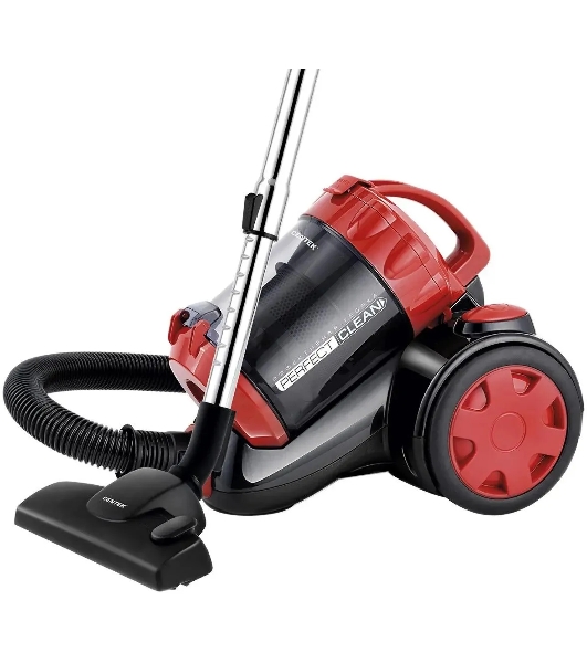 Пылесос Centek CT-2528 Red красный/черный, 350/2000 Вт, уборка сухая, пылесборник циклонный фильтр 1.5 л