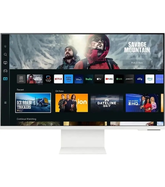 Монитор 32' Samsung M8 S32DM801UIXCI VA 3840x2160, 60 Гц, 4 мс, 16:9, 400 кд/м², 1xHDMI, 2xUSB-A, 1xUSB-C, белый