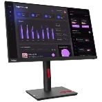 Монитор 23.8' Lenovo ThinkVision T24i-30 IPS 1920x1080, 60 Гц, 4 мс, 16:9, 250 кд/м², HDMI 1.4, DP 1.2, VGA, USB Hub (4x USB 3.2), 3.5 Jack, HDR10, черный, фото3