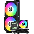 Система жидкостного охлаждения Formula V Line Cryo Wing Digi 240 BK, 240мм, LCD 2.73', 2x120мм, ARGB fans, LGA115X/1200/1700/1851/1366/2011/2066, AM3/AM4/AM5/Ryzen3/Ryzen5/Ryzen7/Threadripper/RT4, фото7