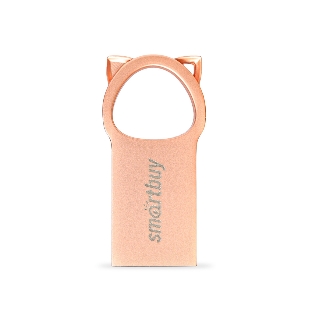 Флешка USB Smartbuy MC5 Metal Kitty (SB064GbMC5), 64Gb, USB 2.0, R/W 20/10, розовый