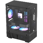 Корпус Formula Crystal Z1CM Plus AR v2 черный без БП mATX 5x120мм 1xUSB3.0 audio bott PSU, фото4