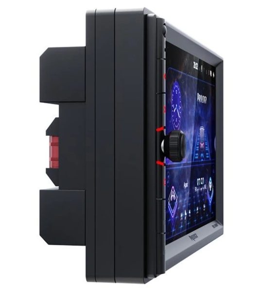 Автомагнитола Prology MPA-220 DSP, 2 DIN, 7', Android 10, Bluetooth, USB Type-A, AUX, GPS, 4G, пульт ДУ