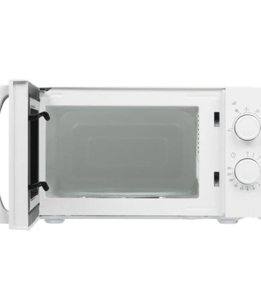 Микроволновая печь Beko SOLO MOC20100W1 белый, 20 л, 700 Вт, переключатели - поворотный механизм