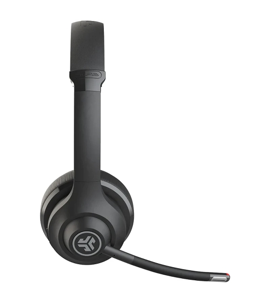 Гарнитура JLab Work Wireless Headset Gen 2 чёрный, беспроводная, Bluetooth/USB-C, до 45 ч, микрофон с шумоподавлением
