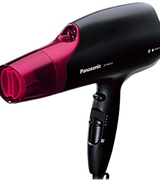 Фен Panasonic EH-NA65 черный/розовый, 2000 Вт, ионизация