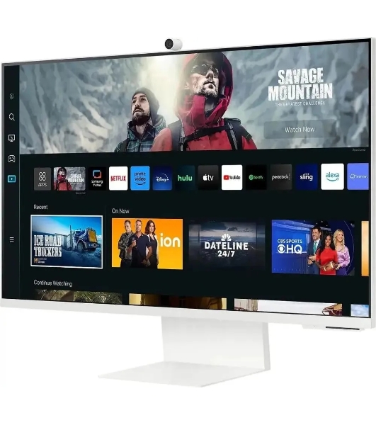 Монитор 32' Samsung M8 S32DM801UIXCI VA 3840x2160, 60 Гц, 4 мс, 16:9, 400 кд/м², 1xHDMI, 2xUSB-A, 1xUSB-C, белый