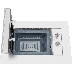 Микроволновая печь встраиваемая Weissgauff HMT-2012GRILL белый, 20 л, 700 Вт, переключатели - поворотный механизм, фото2