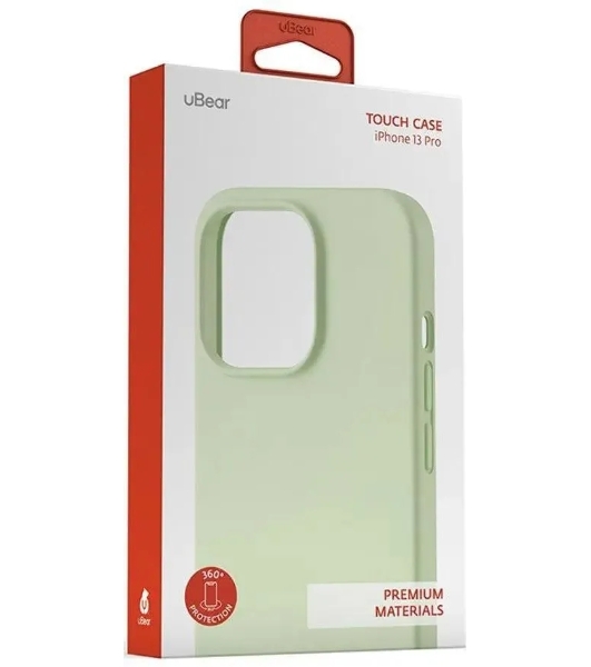 Чехол (клип-кейс) UBEAR Touch Case, для Apple iPhone 13 Pro, светло-зеленый cs105lg61pth-i21