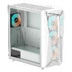 Компьютерный корпус Gigabyte C301 Glass White MidTower, ATX, USB-C x1, USB 3.0 x2, Audio I/O, GPU:400мм, Black, TG, фото2