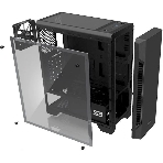 Компьютерный корпус Zalman S3 черный без БП ATX 2x120мм 2xUSB 2.0 1xUSB 3.0 audio bott PSU, фото2