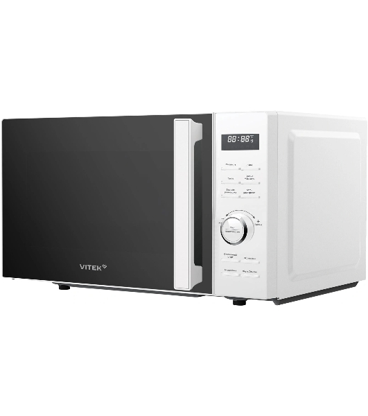 Микроволновая печь Vitek VT-MW1825 белый, 25 л, 900 Вт, переключатели - кнопки, поворотный механизм