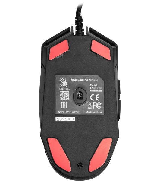 Мышь проводная A4Tech Bloody P91 Pro черный, 16000 dpi, USB, кнопки - 8