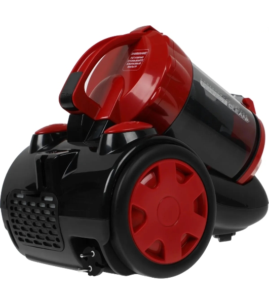 Пылесос Centek CT-2528 Red красный/черный, 350/2000 Вт, уборка сухая, пылесборник циклонный фильтр 1.5 л
