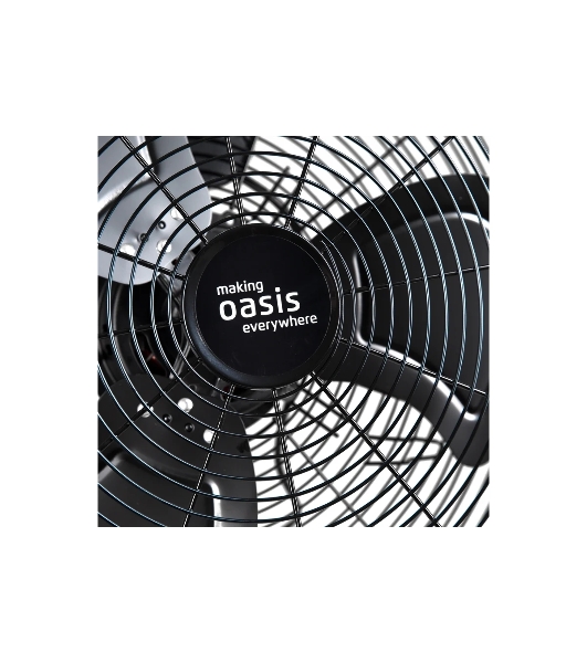 Вентилятор OASIS VN-110B чёрный, напольный, 110 Вт, 3 скорости, 53 см