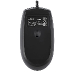 Мышь проводная Acer OMW126 черный, 1200 dpi, USB, кнопки - 3, фото2