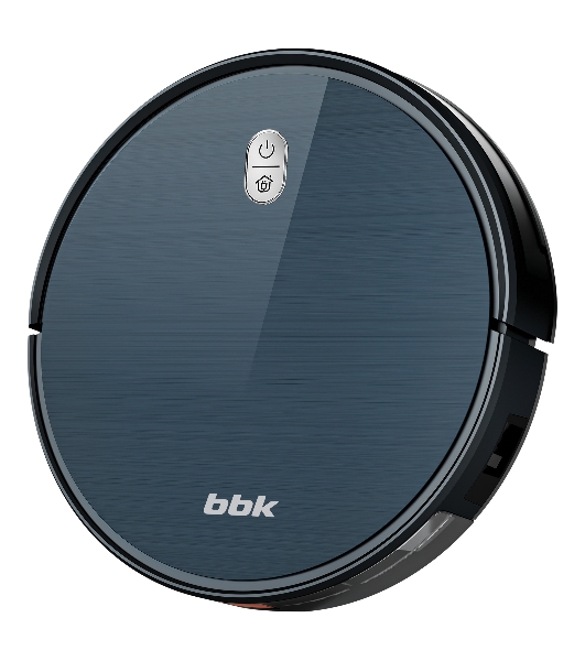 Робот-пылесос BBK BV3504 темный океан, 2600 мАч Li-Ion, уборка комбинированная, пылесборник контейнер 0.6 л