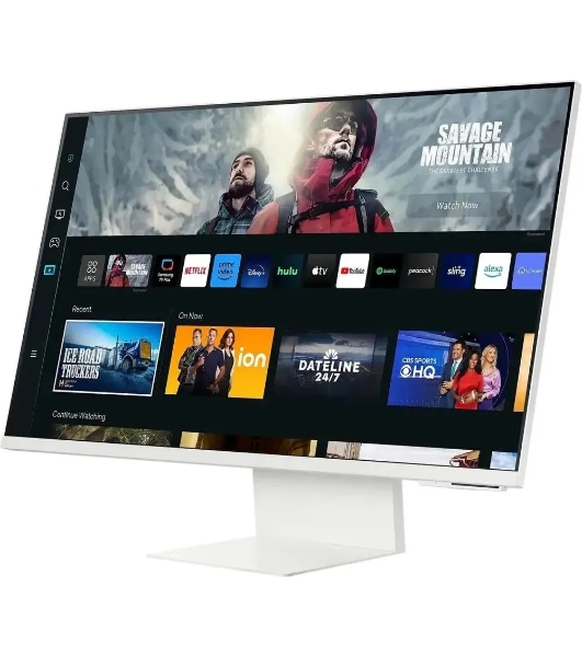 Монитор 32' Samsung M8 S32DM801UIXCI VA 3840x2160, 60 Гц, 4 мс, 16:9, 400 кд/м², 1xHDMI, 2xUSB-A, 1xUSB-C, белый