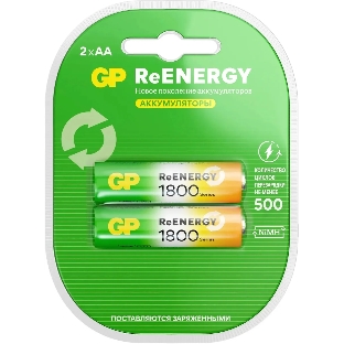 Аккумулятор GP 180AAHCRGY-2CRCB2 AA NiMH 1800mAh (2шт)
