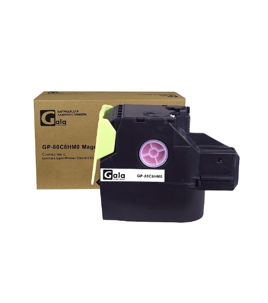 Картридж лазерный GalaPrint GP-80C8HM0 Magenta (3000 стр) для Lexmark LaserPrinter CX410/CX510