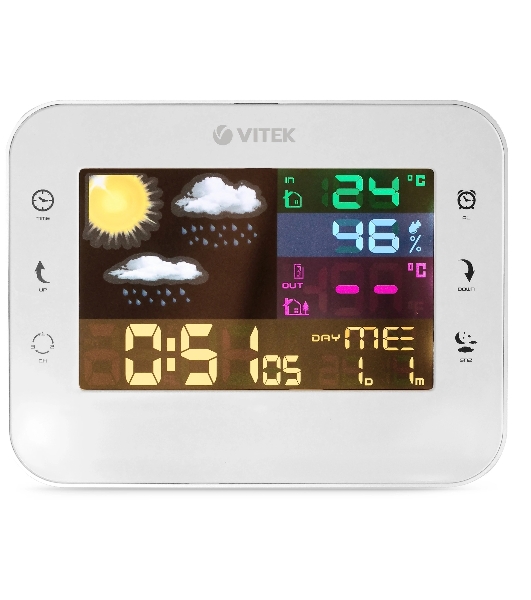 Погодная станция Vitek VT-6412 белый