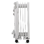 Обогреватель масляный Vitek VT-1707 W (5 секций) белый, 1000 Вт, 10 м2, термостат, фото5