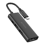 USB-концентратор A4Tech DST-40C, USB Type-C, USB/HDMI, USB Type-C, фото10