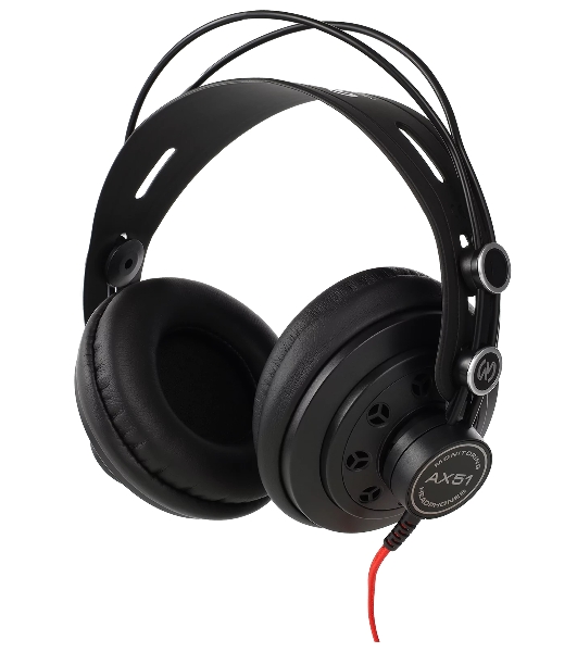 Проводные наушники Axelvox AX51 черный, полноформатные