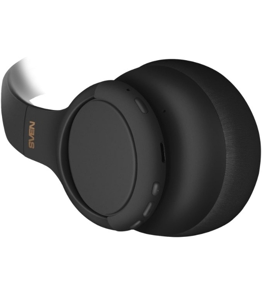 Беспроводные/проводные наушники Sven AP-B800MV черный, полноразмерные, Bluetooth + Jack 3.5 мм, складная конструкция, до 15 ч