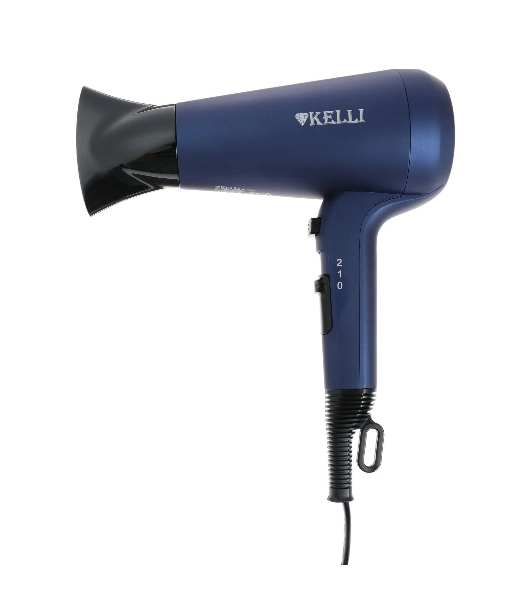 Фен Kelli KL-1127 синий/черный, 2400 Вт