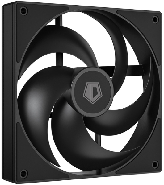 Вентилятор для корпуса ID-Cooling AS-140-K черный, 140 мм, 1800 об/мин, 24.9 дБ, 4 pin
