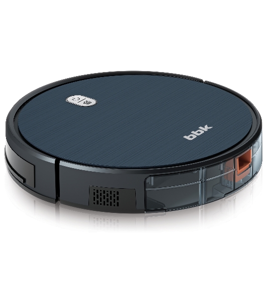 Робот-пылесос BBK BV3504 темный океан, 2600 мАч Li-Ion, уборка комбинированная, пылесборник контейнер 0.6 л