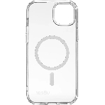 Чехол (клип-кейс) uBear для Apple iPhone 15 Plus Real Mag Case with MagSafe прозрачный (CS254TT67RL-I23M), фото3