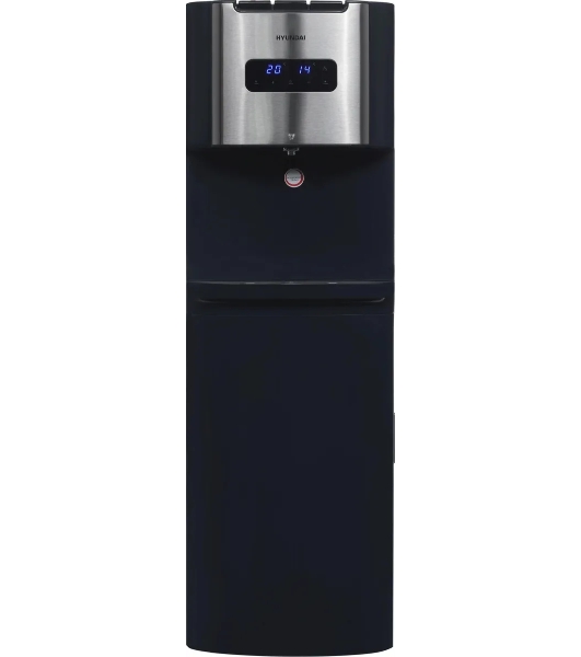 Кулер для воды Hyundai AquaTouch UV H-WD7615E, нижняя загрузка, нагрев 90 °С, охлаждение 10 °С, графитовый