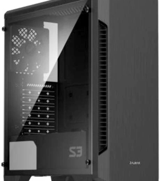 Компьютерный корпус Zalman S3 черный без БП ATX 2x120мм 2xUSB 2.0 1xUSB 3.0 audio bott PSU