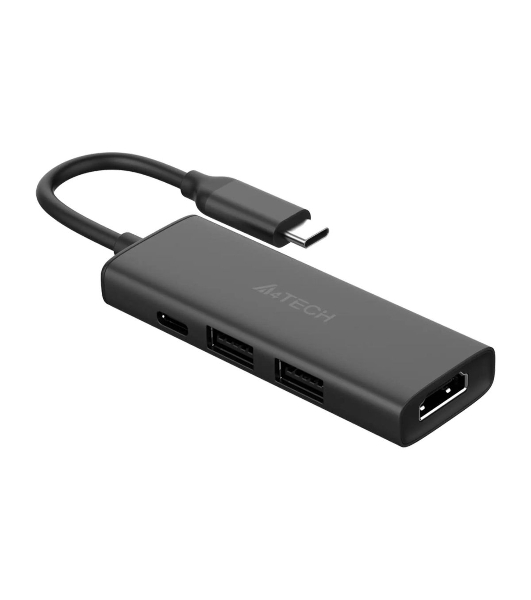 USB-концентратор A4Tech DST-40C, USB Type-C, USB/HDMI, USB Type-C