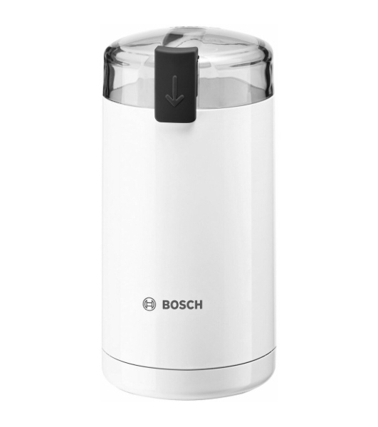 Кофемолка Bosch TSM6A011W 180Вт сист.помол.:ротац.нож вместим.:75гр белый