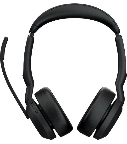 Гарнитура Jabra Evolve2 55 чёрный, беспроводная, Bluetooth, до 18 ч