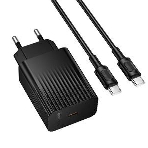 Сетевое зарядное устройство BOROFONE (6941991122736) BAS73Aaa 1Type-C 3.0A PD20W для Type-C Type-C черный, фото 1