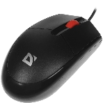 Мышь проводная Defender Delta MM-523 черный, 1000 dpi, USB, кнопки - 3, фото8