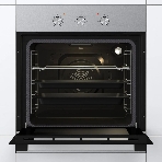 Встраиваемый духовой шкаф электрический Gorenje BO6727E03NX, черный/серебристый, фото3