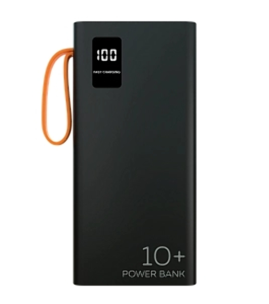 Портативный аккумулятор MORE CHOICE (4620202550538) PB22-10 с кабелем 2USB 2.1A - 10000mA черный