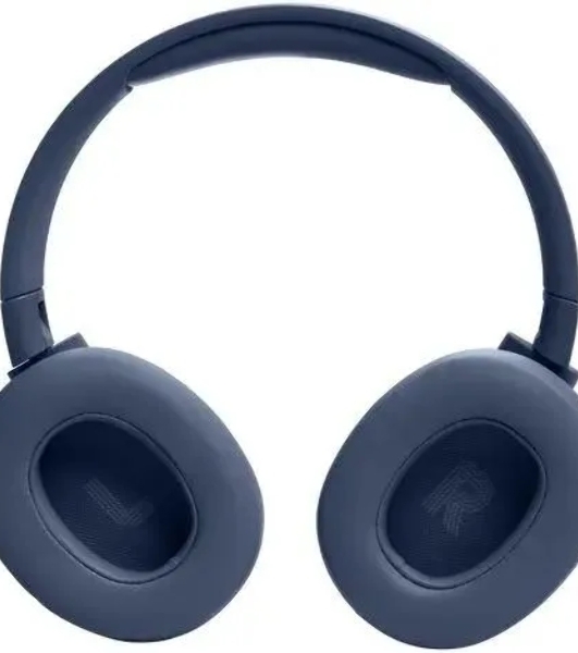 Беспроводные/проводные наушники JBL Tune 720BT синий, полноразмерные, Bluetooth + проводной, до 76 ч.